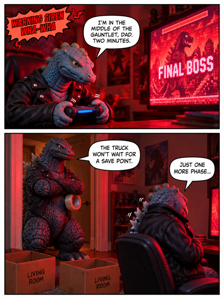 Moving Day for Godzilla and Junior (page 2 of 4)