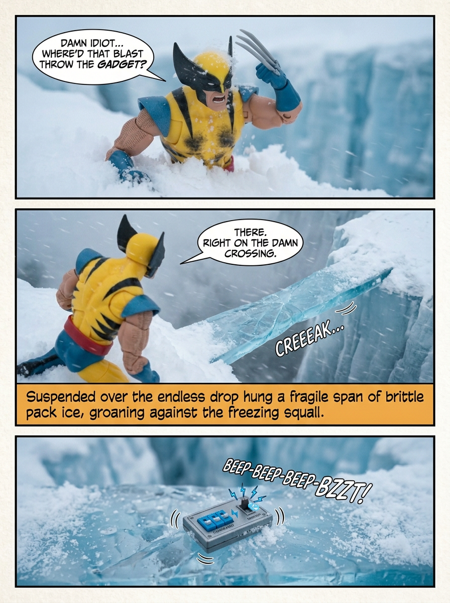 Fractured Glacial Scramble (page 2 of 4)