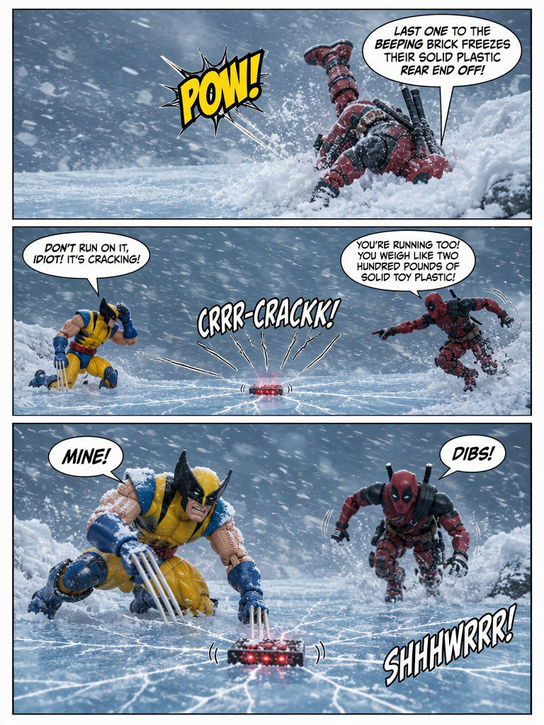 Fractured Glacial Scramble (page 3 of 4)