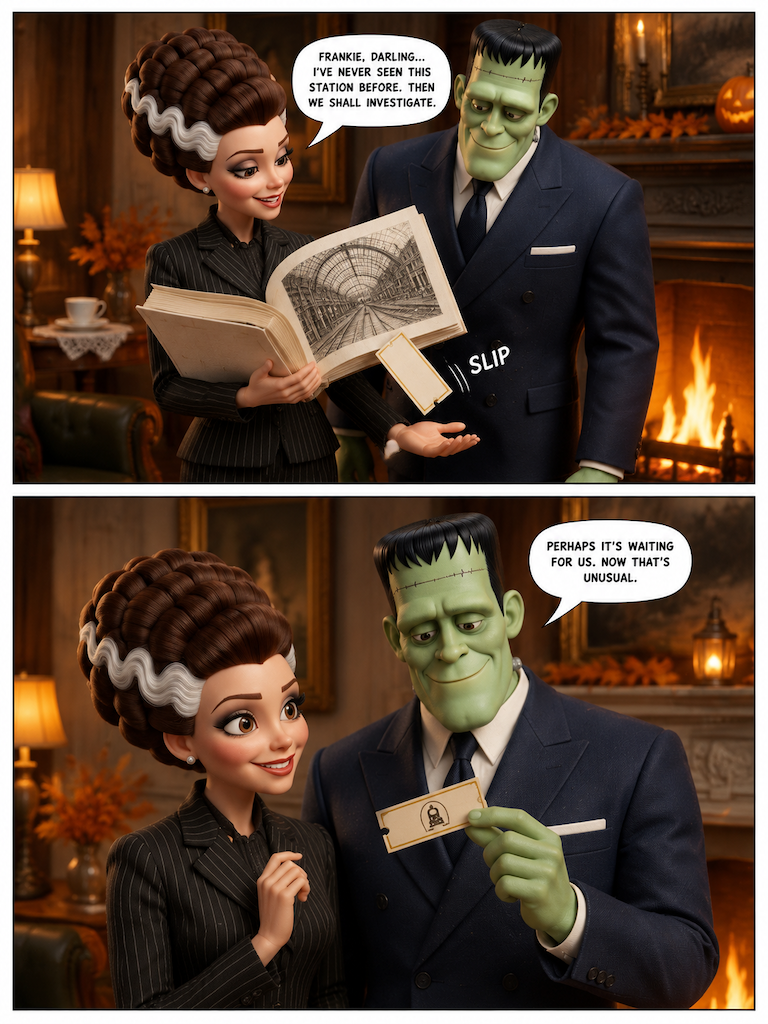 THE GREAT STATION — THE OLD WOMAN AND THE POMANDER (page 2 of 8)