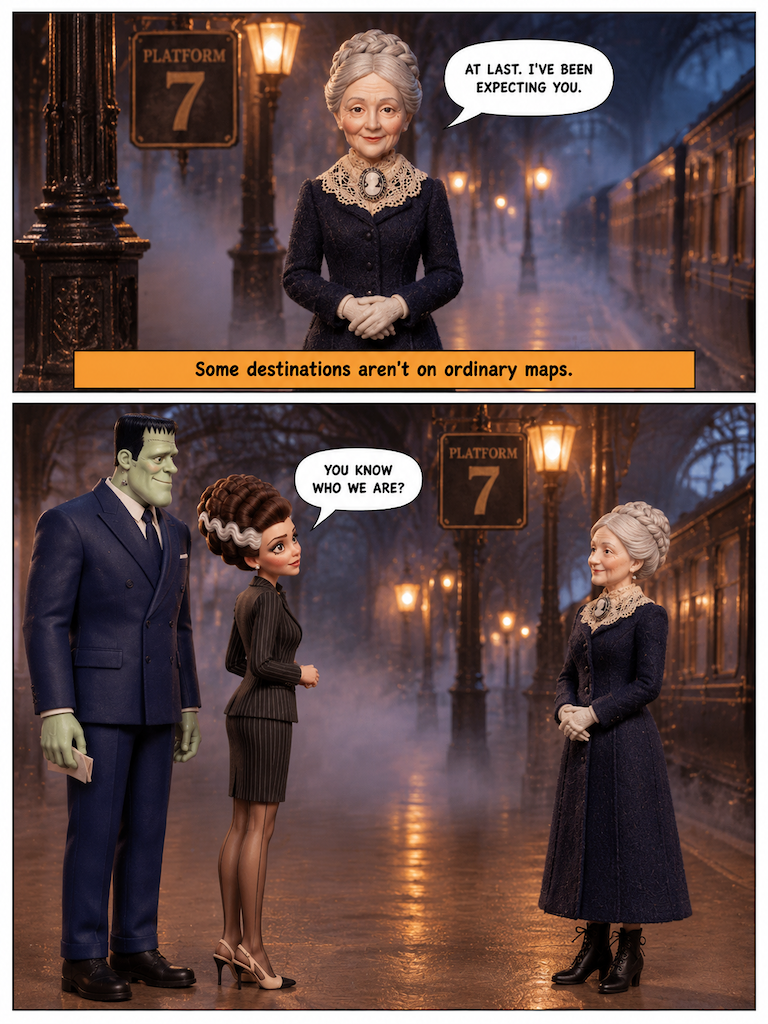 THE GREAT STATION — THE OLD WOMAN AND THE POMANDER (page 4 of 8)
