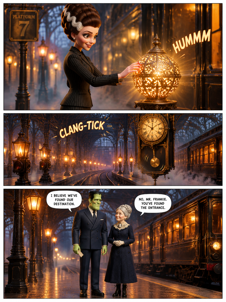 THE GREAT STATION — THE OLD WOMAN AND THE POMANDER (page 6 of 8)