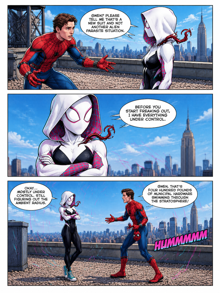 Stronger Than Spider-Man (page 2 of 8)