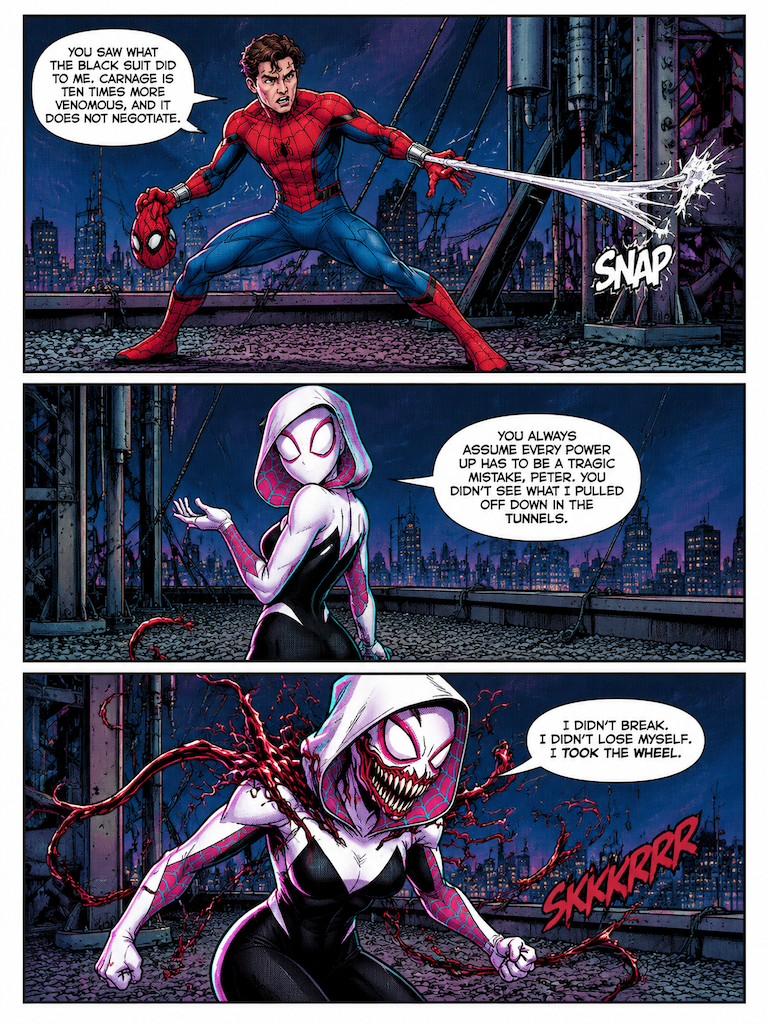 Stronger Than Spider-Man (page 3 of 8)