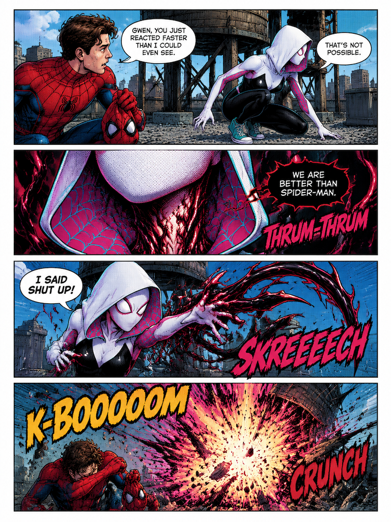 Stronger Than Spider-Man (page 7 of 8)