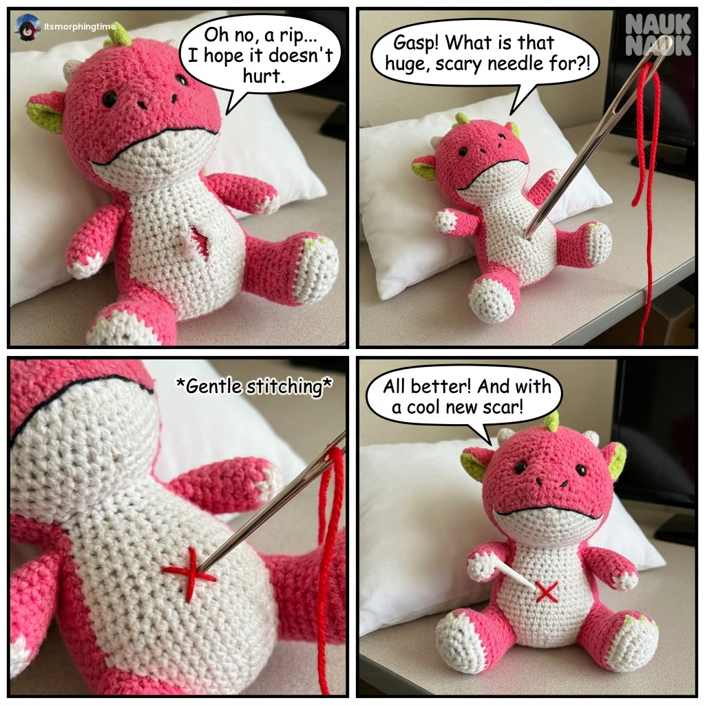 A Brave Little Patient