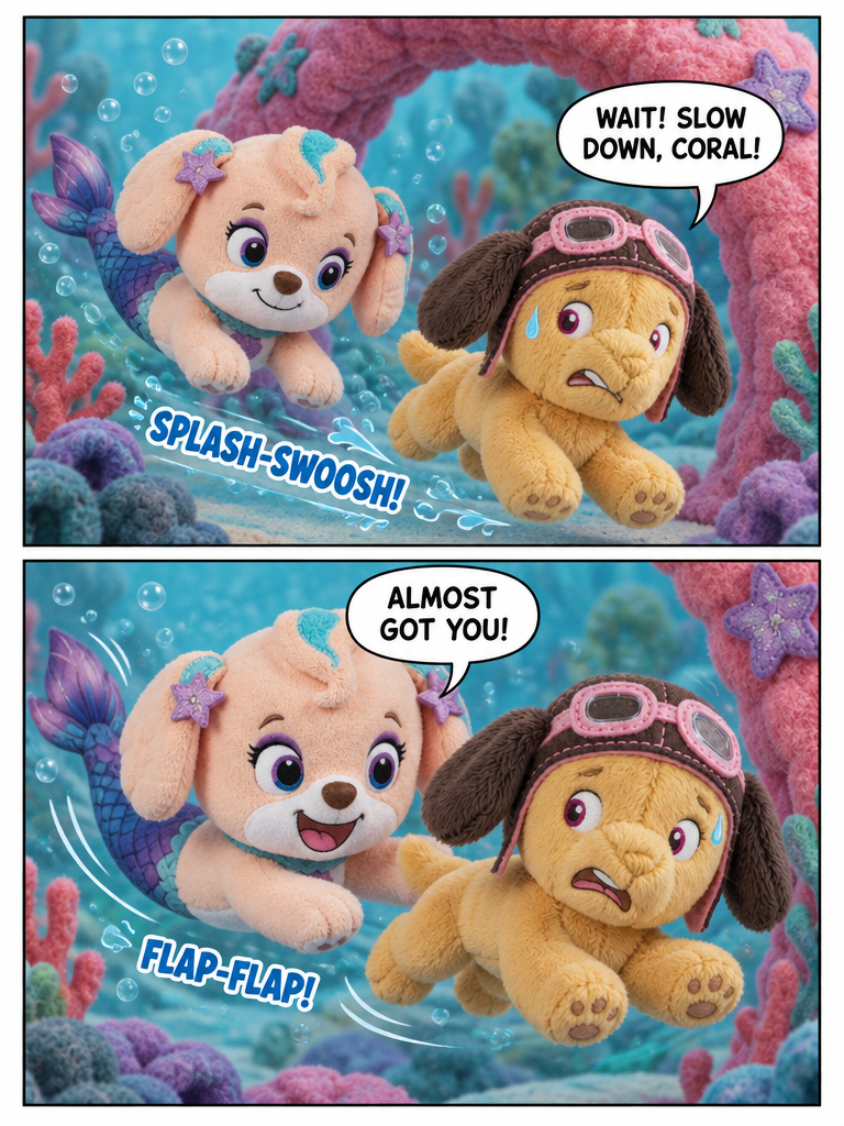 Underwater Chase for Affection (page 2 of 4)