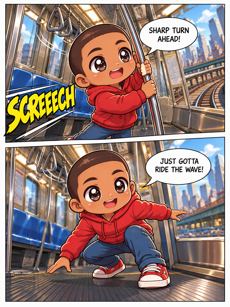 A Day in a Subway Train Ride (page 2 of 4)