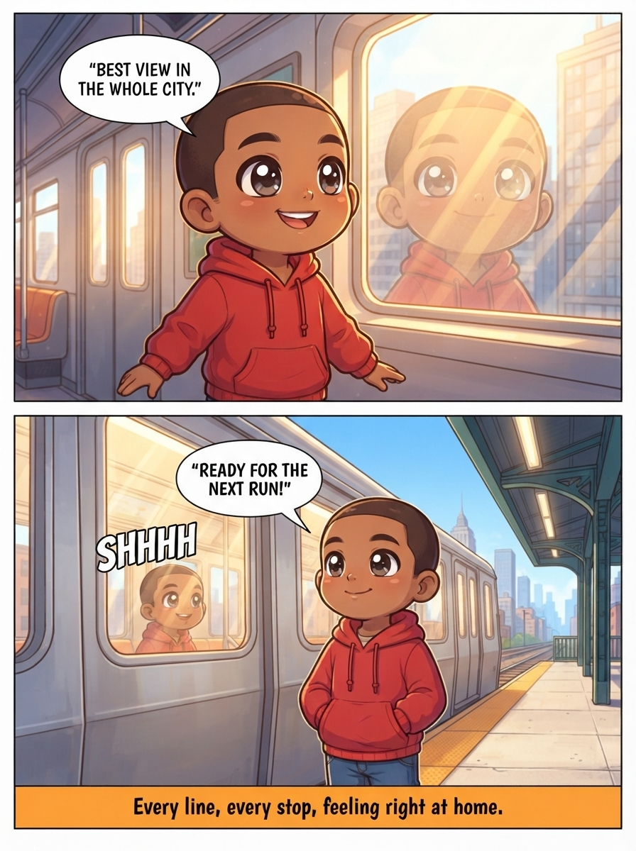 A Day in a Subway Train Ride (page 4 of 4)