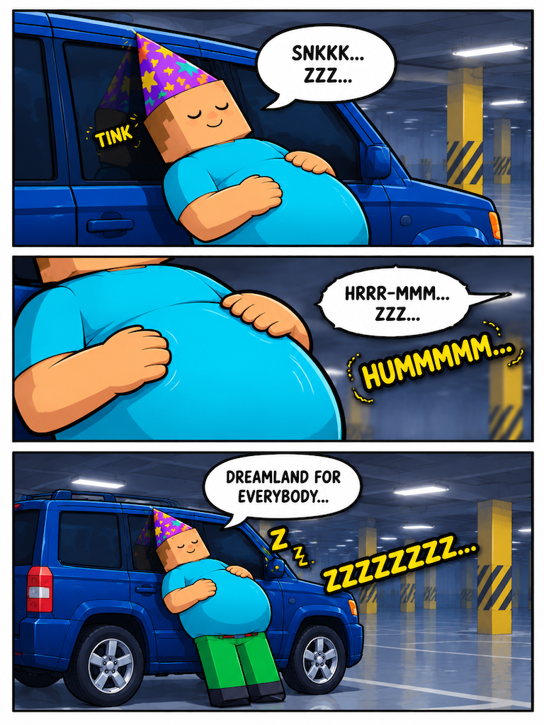 Slumber in the Blocky Village (page 2 of 4)