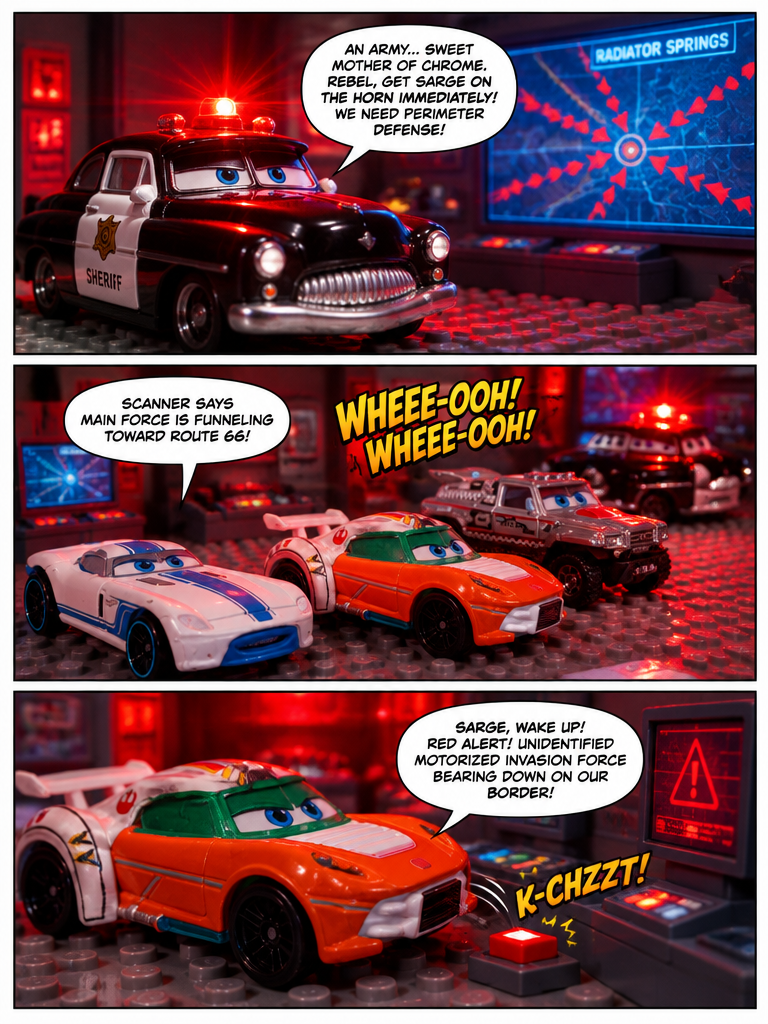Midnight Alarm in Radiator Springs (page 3 of 4)