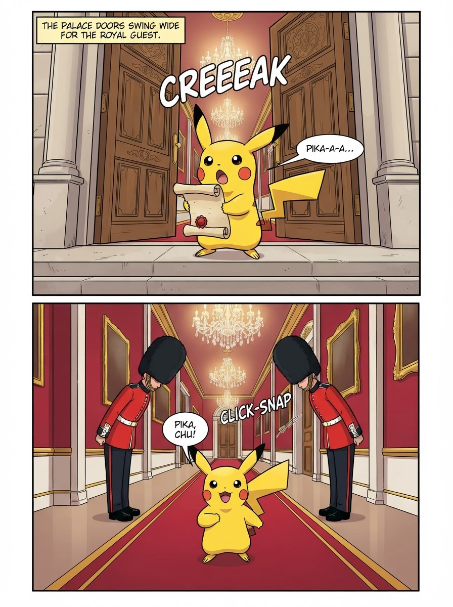 The Coronation of King Pikachu (page 2 of 4)