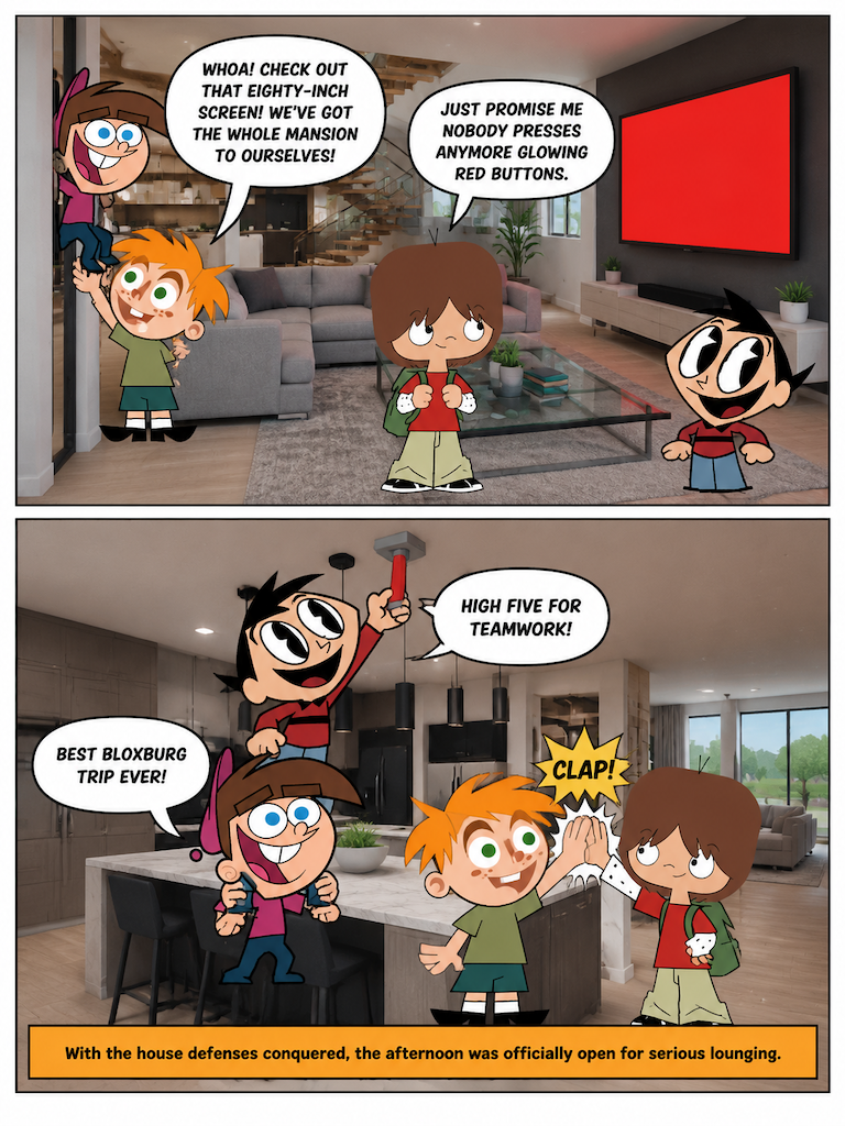 Touring the Bloxburg Mansion (page 4 of 4)