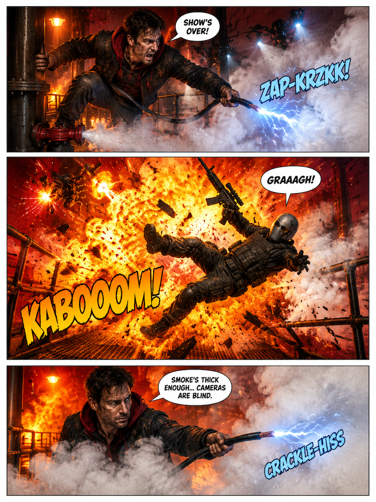 The Running Man: Dead Air (page 3 of 4)