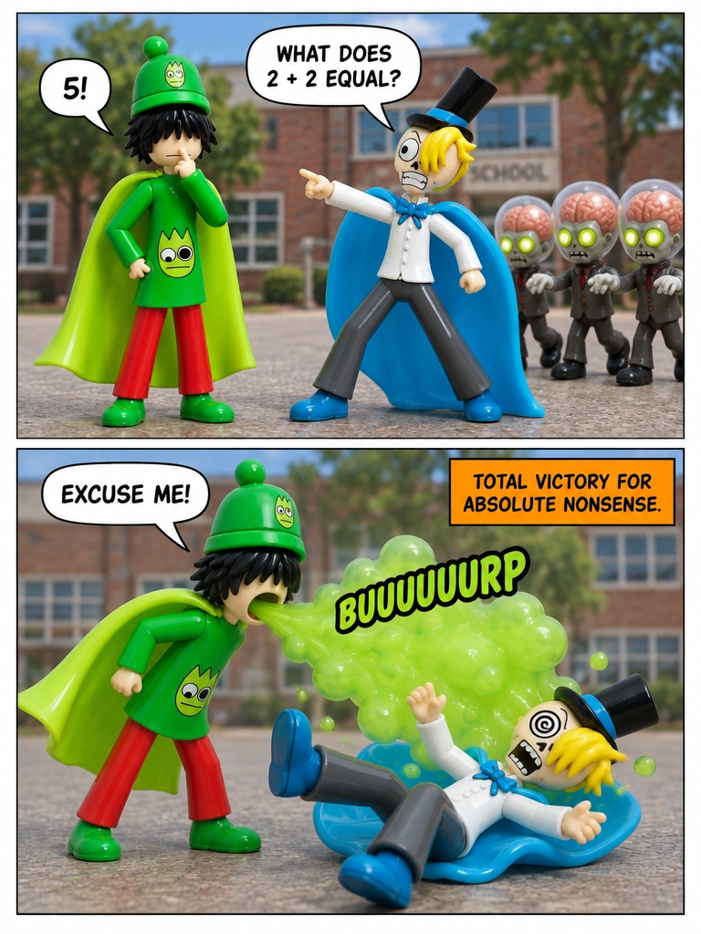 Super Stupid 4 vs. Mr. Brain (page 4 of 4)