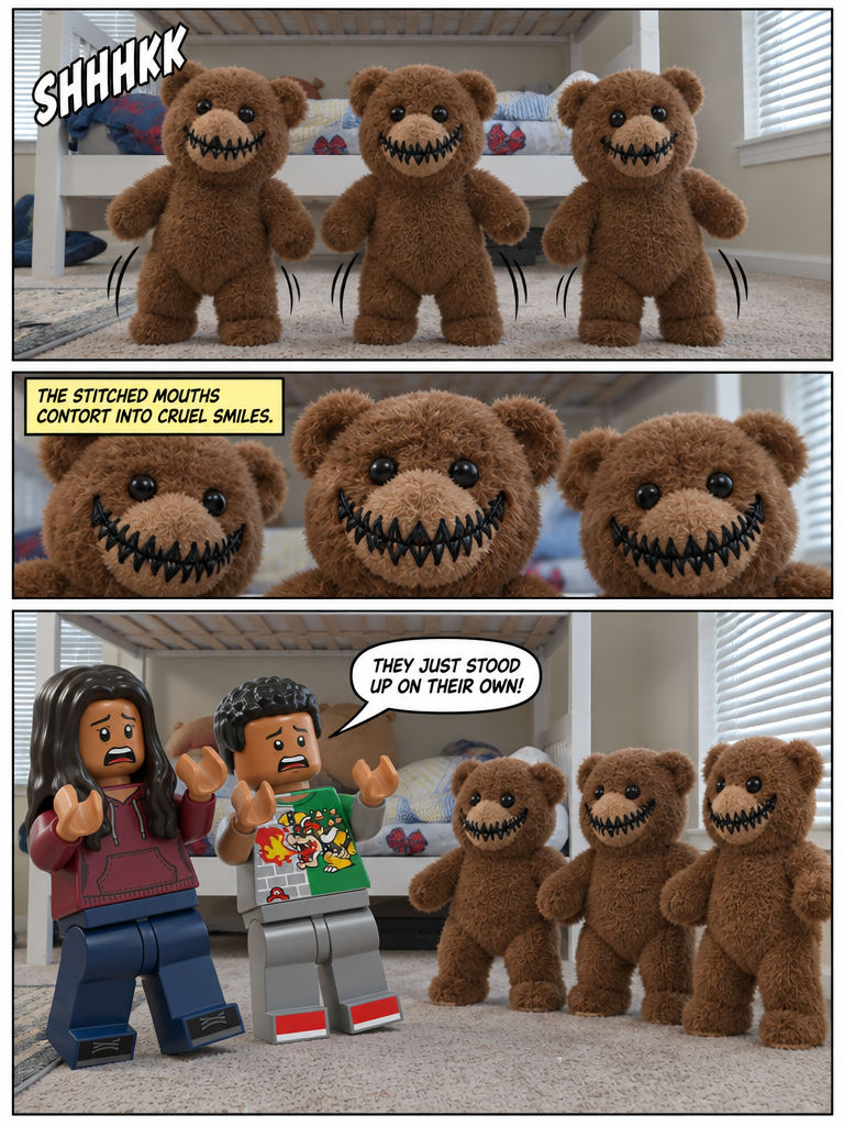 The Creepy Teddy Chase (page 2 of 4)