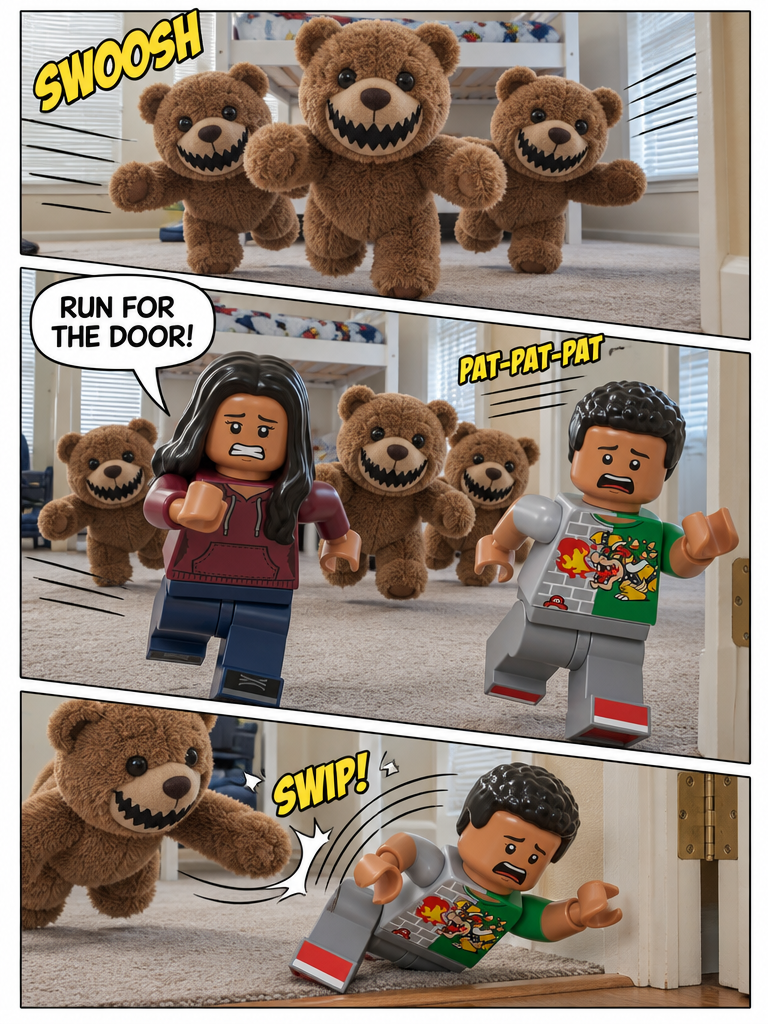 The Creepy Teddy Chase (page 3 of 4)