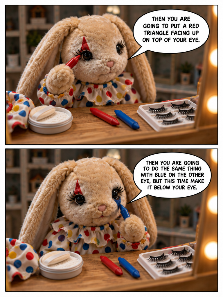 Bunny's Spooky Clown Tutorial (page 3 of 4)
