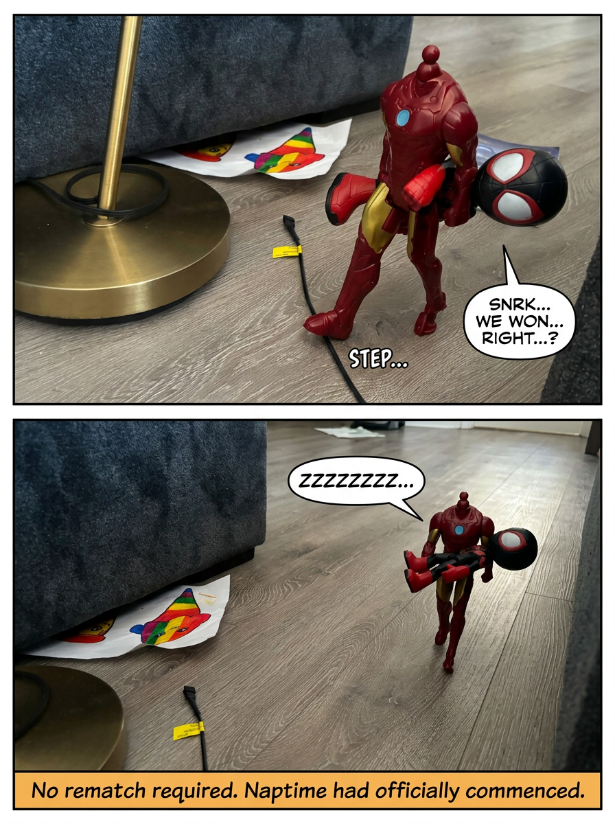 Nap Under the Sofa (page 4 of 4)