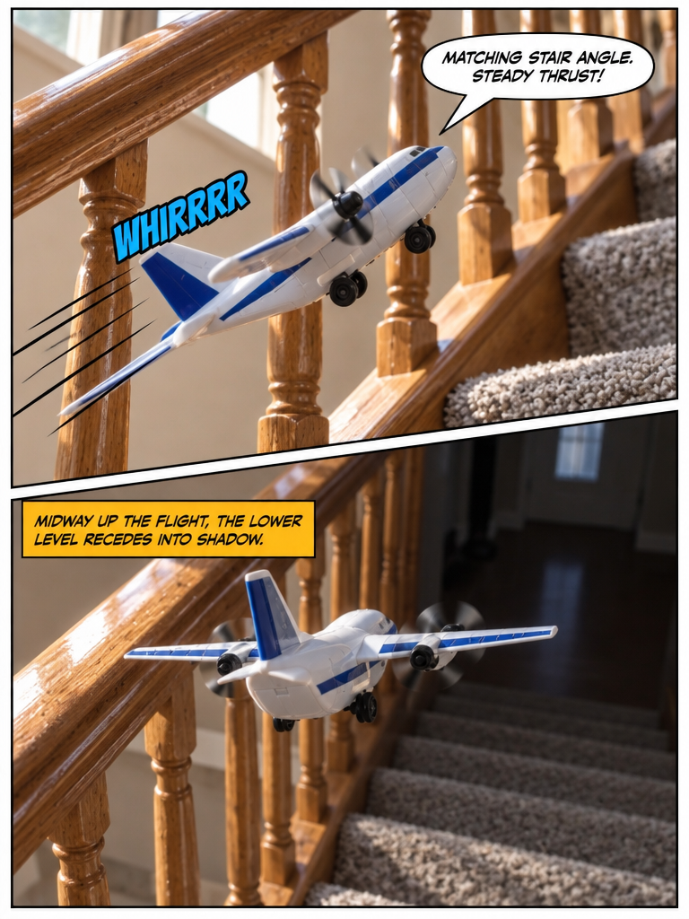 Cruising Altitude Up the Stairs (page 2 of 4)