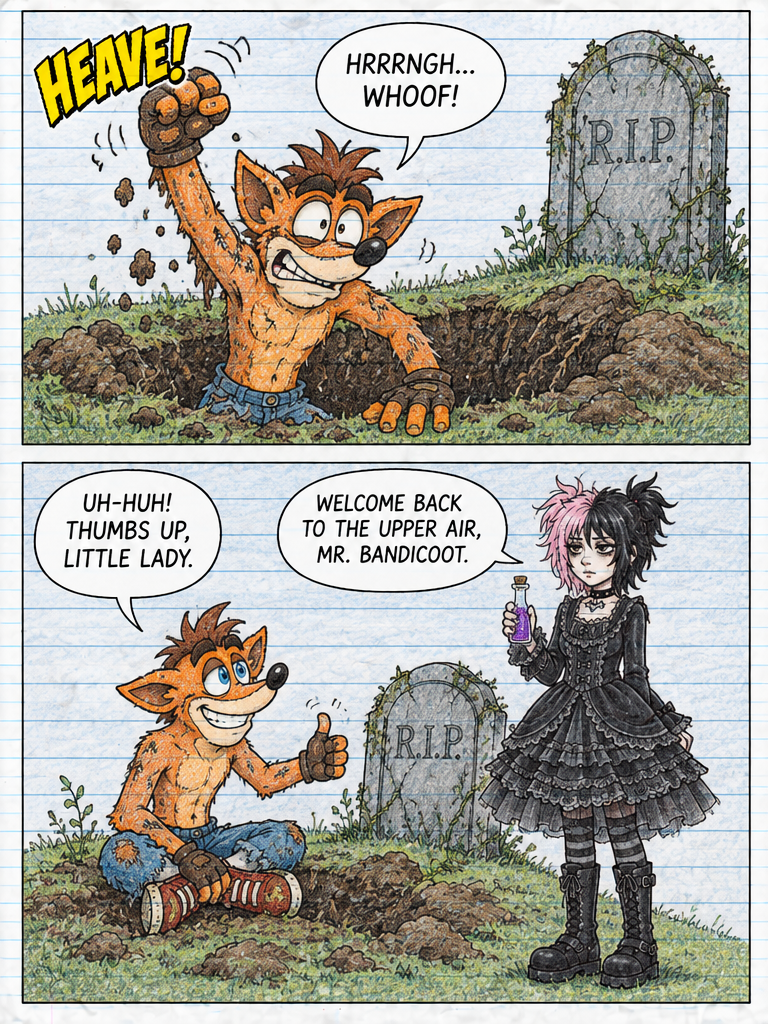 Fourteen Years Later at the Grave (page 3 of 4)