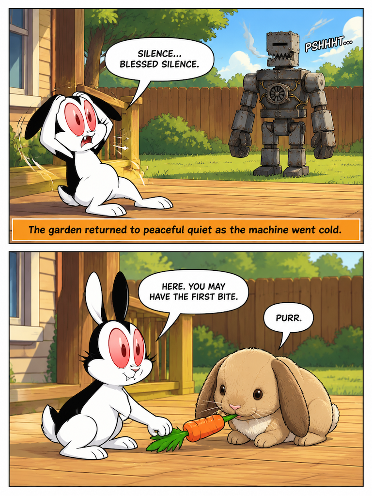 bunnicula is afraid of robots (page 4 of 4)