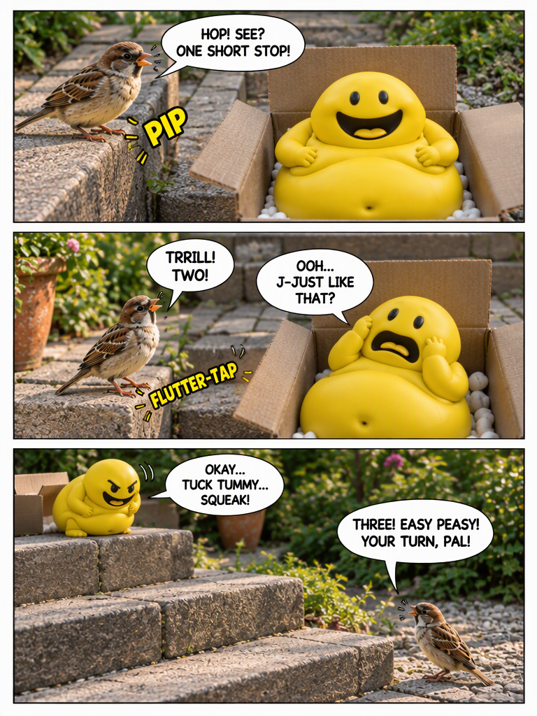 Down the Terrace Steps (page 2 of 4)