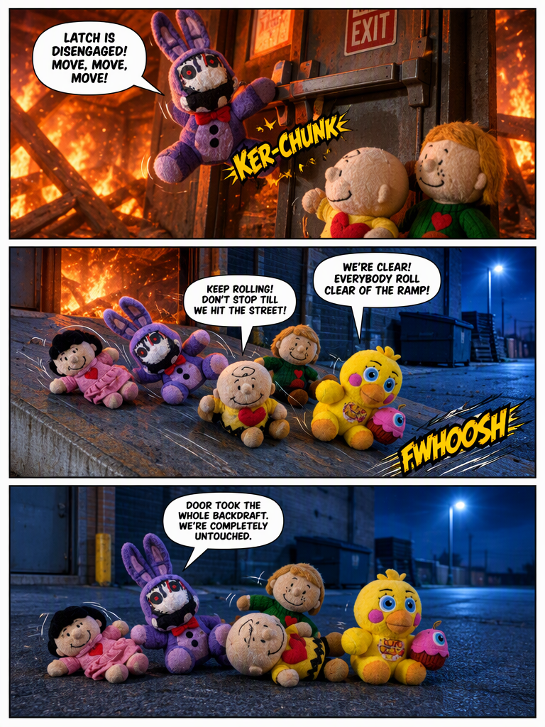 Escaping the Saturday Blaze (page 3 of 4)