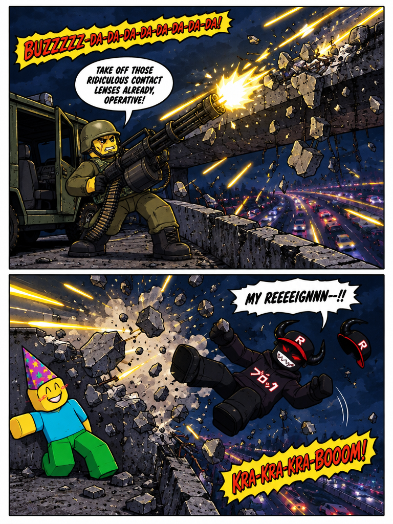 Unmasked on the Overpass (page 3 of 4)