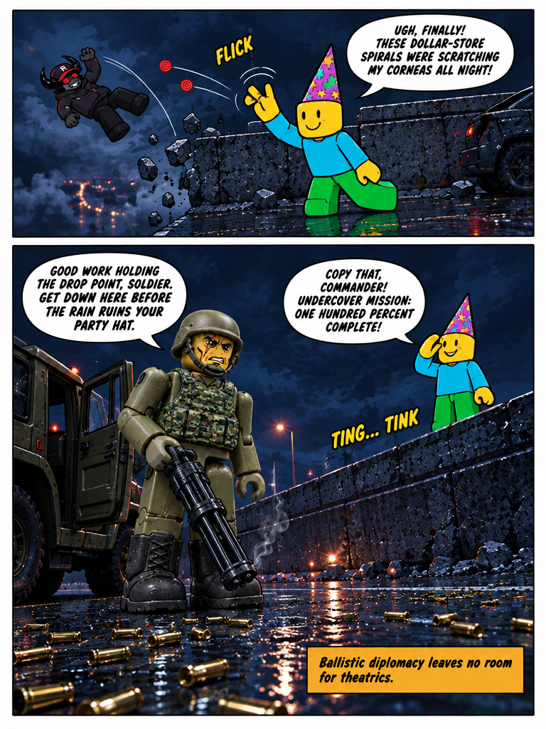 Unmasked on the Overpass (page 4 of 4)