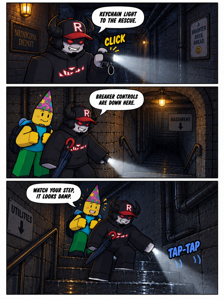 Blackout in the Brick Depot (page 2 of 4)