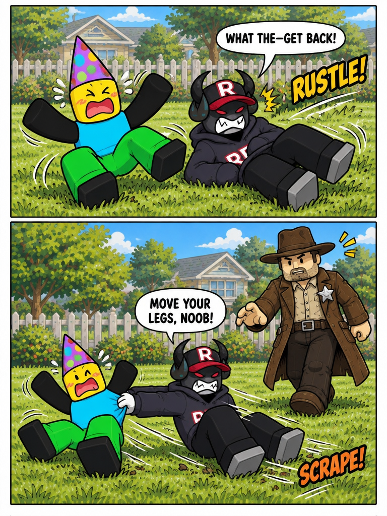 Sudden Panic on the Lawn (page 2 of 4)