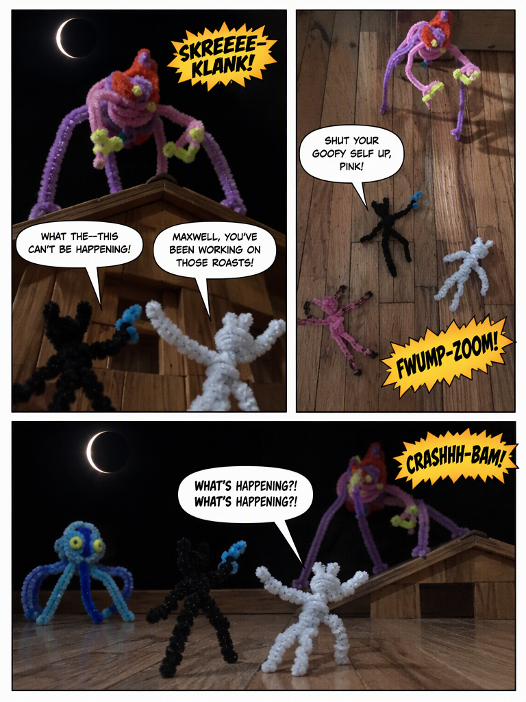 The Regular Life of Maxwell and Friends (page 2 of 4)
