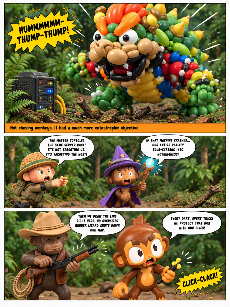 Server Siege of the Balloon Beast (page 3 of 4)