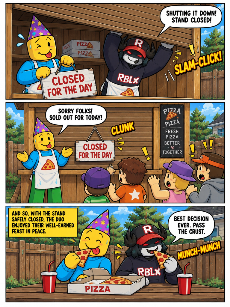 Closing Time at the Backyard Pizzeria (page 4 of 4)