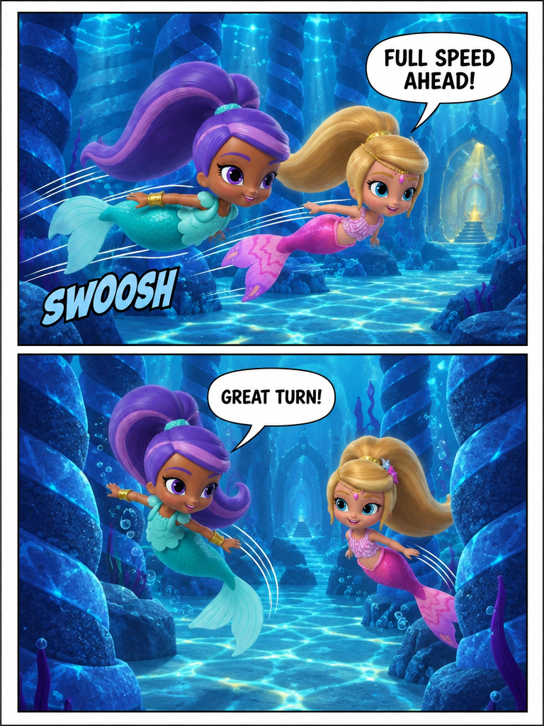 Submerged Gem Dash (page 2 of 4)