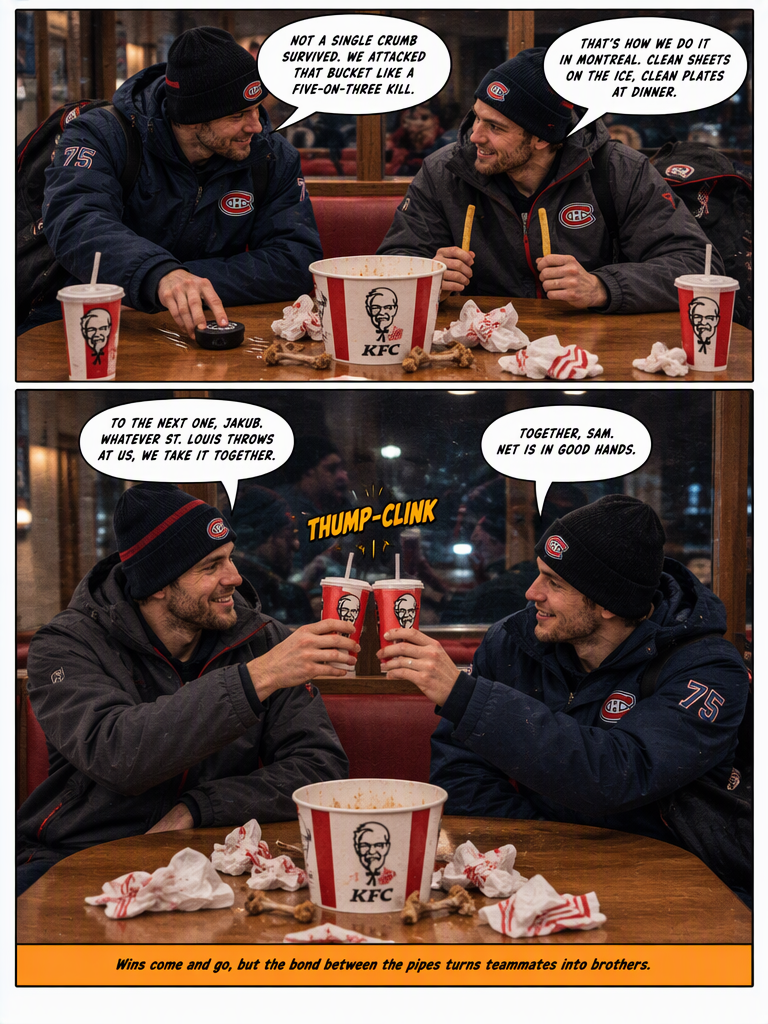 Goalie Brotherhood and Crispy Traditions (page 4 of 4)