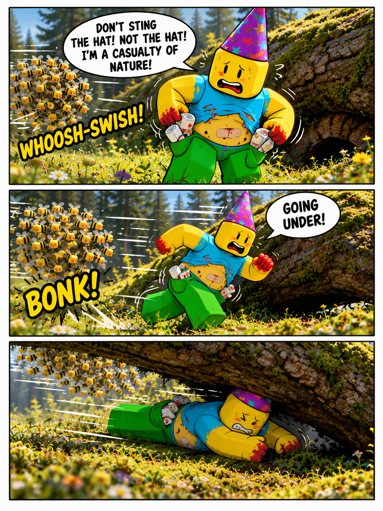 First Aid and the Flying Stingers (page 3 of 4)