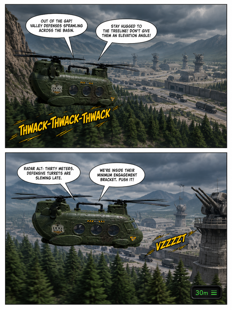 Into Hostile Airspace (page 3 of 4)