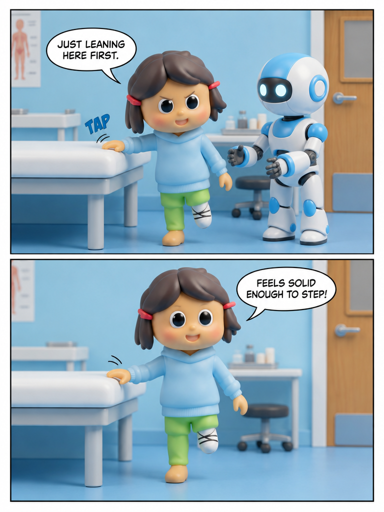 A Careful First Step (page 2 of 4)