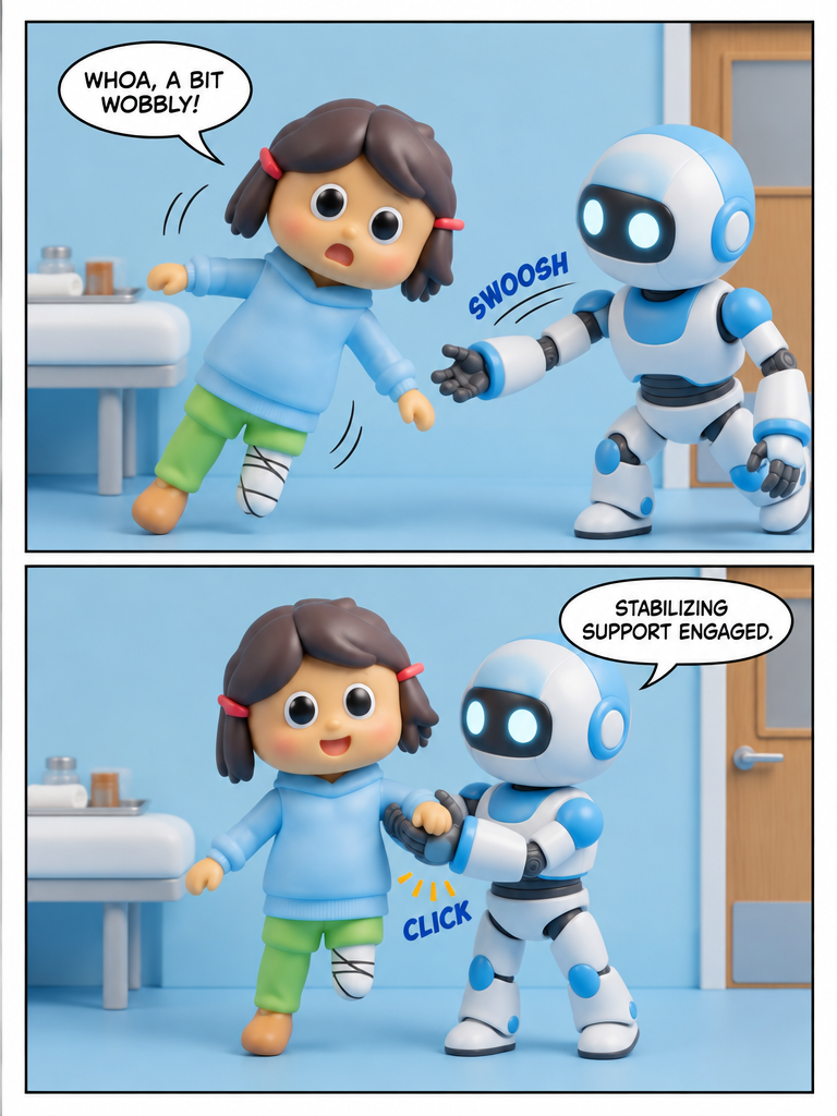 A Careful First Step (page 3 of 4)