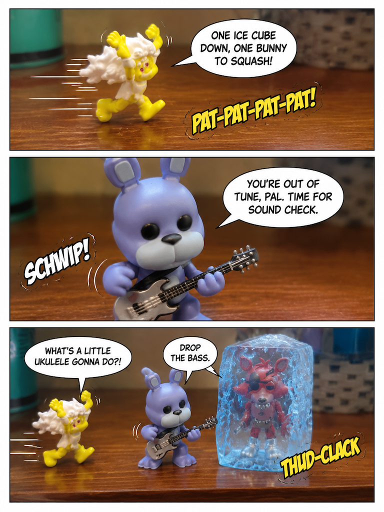 Sonic Thaw on the Wooden Shelf (page 2 of 4)