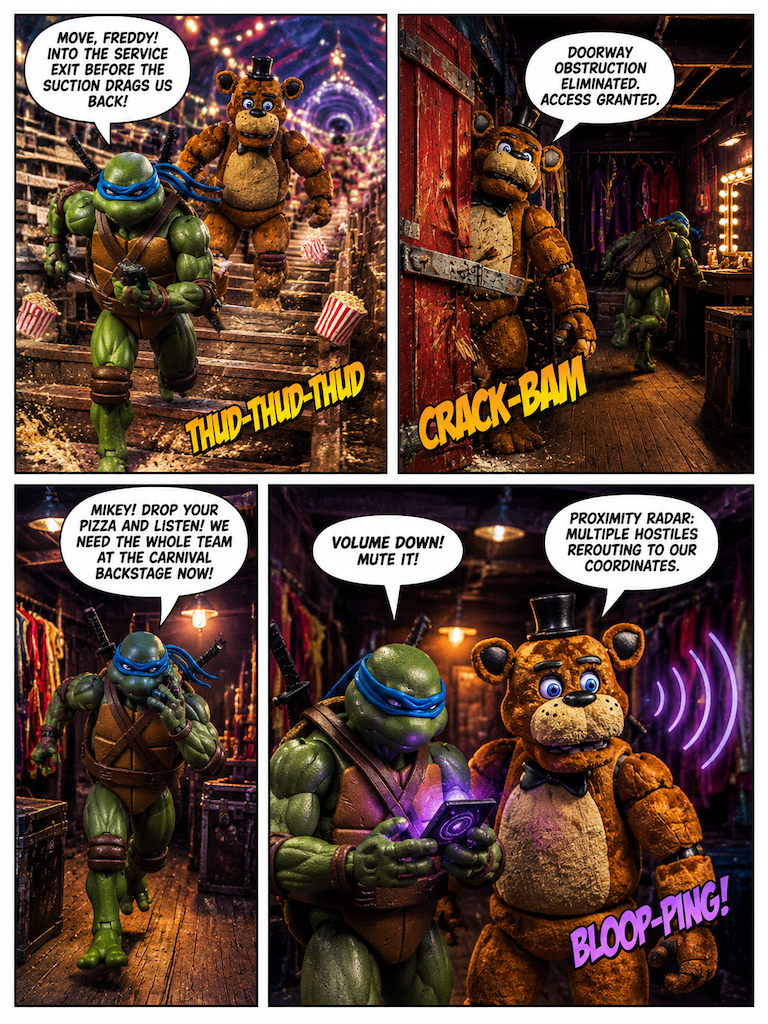 Circus of Shadows: Turtle Call (page 2 of 4)