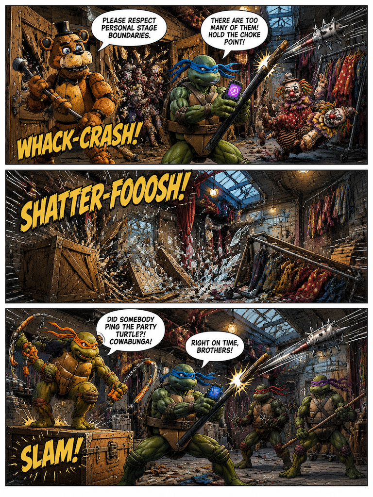 Circus of Shadows: Turtle Call (page 3 of 4)