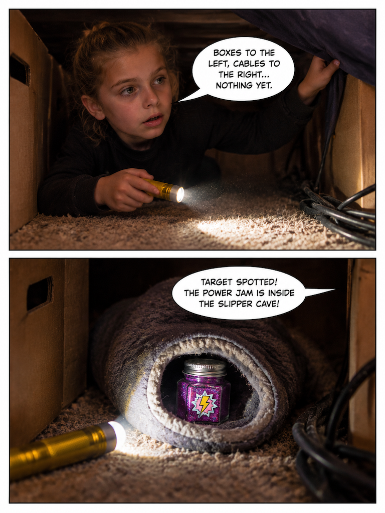 The Glitter Trail Mystery (page 2 of 4)