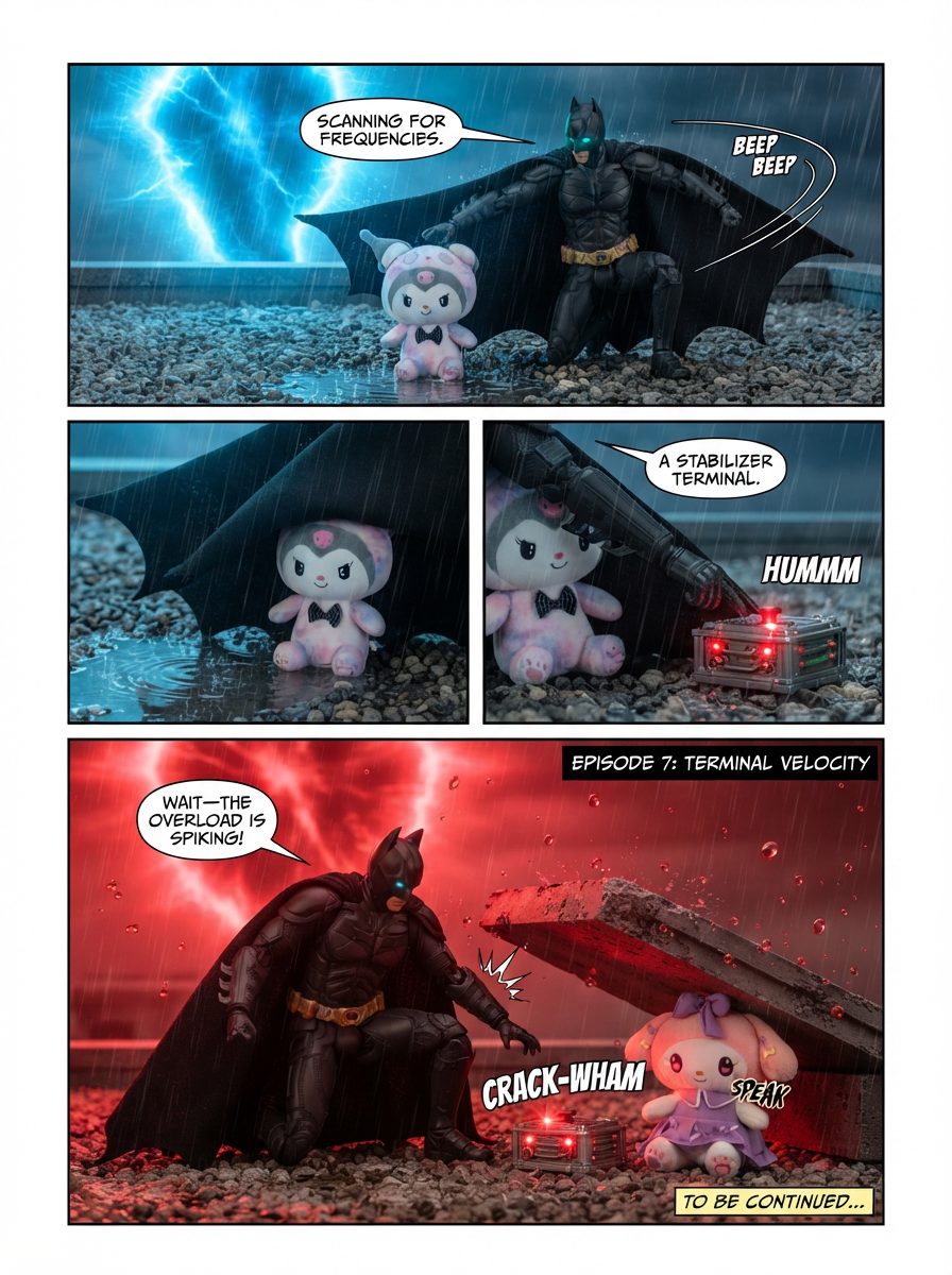 One Night in Gotham with kuromi and my melody (page 2 of 4)