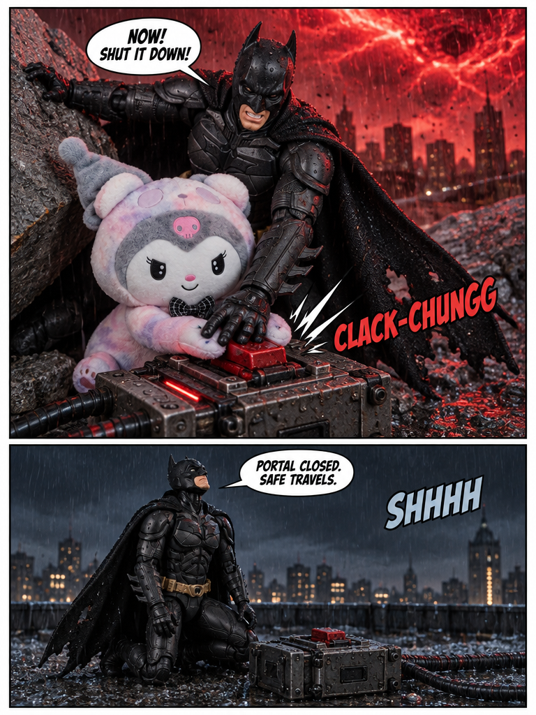 One Night in Gotham with kuromi and my melody (page 3 of 4)