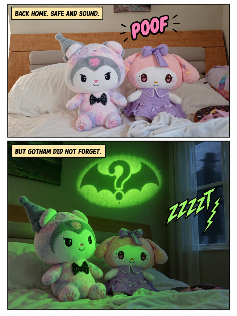 One Night in Gotham with kuromi and my melody (page 4 of 4)