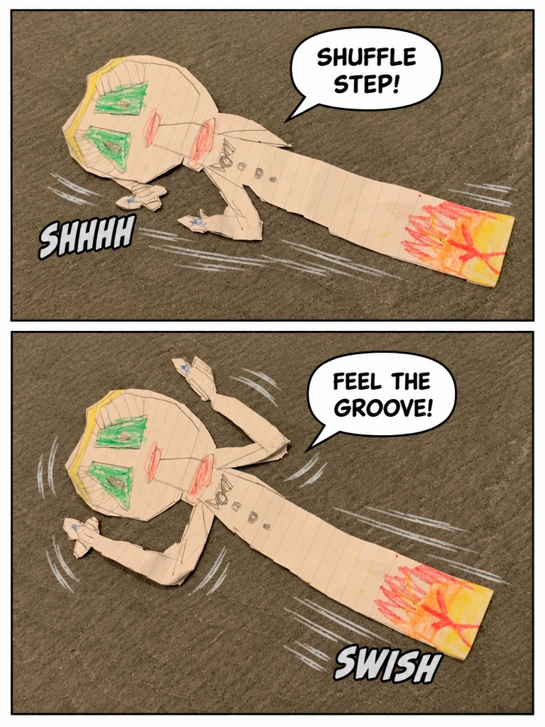 Paper Victory Dance (page 2 of 4)