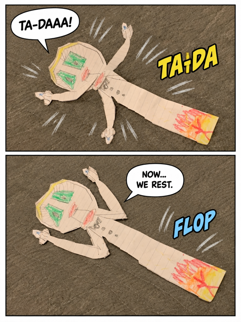 Paper Victory Dance (page 4 of 4)